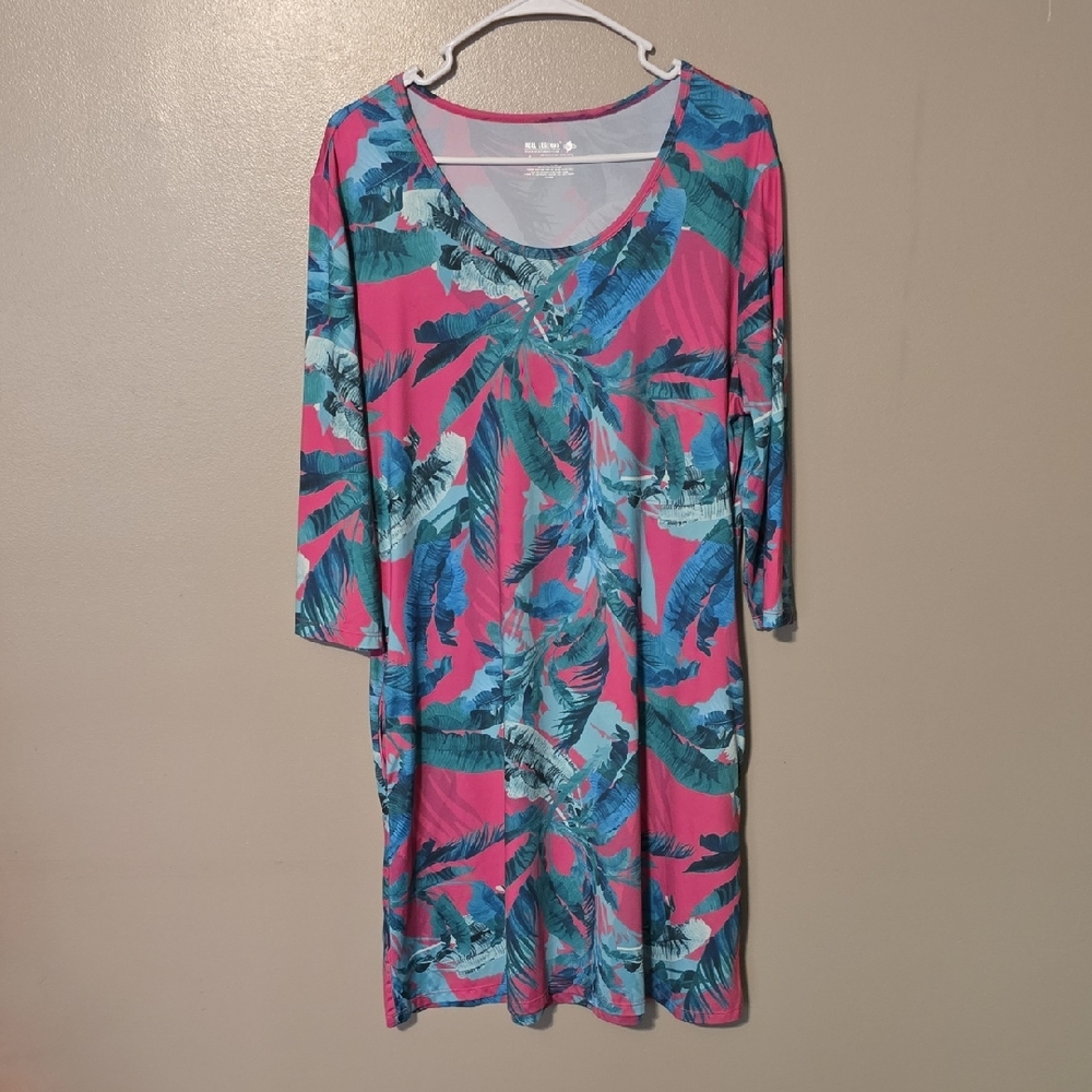 REEL LEGENDS‎  Athleisure Fishing Sun Dress Large L Cruise Vacation Travel